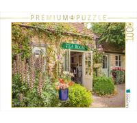 Puzzle · Salon de thé à Lacock, dans Le Wiltshire, en Angleterre | 1000 pièces · Format assemblé 64 × 48 cm · CALVENDO Puzzle