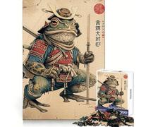 Puzzle samouraï Grenouille Difficile pour Adultes, 1000 pièces, Jeu de logique et d'adresse, à Partager en Famille, pièce de Collection (50x75cm)
