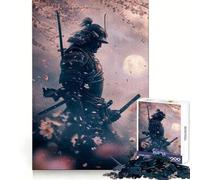 Puzzle samouraï Guerrier 1000 pièces pour Adultes, Jouet Intelligent, Passe-Temps à la Maison, Bords Lisses, Objet de Collection (50x75cm)