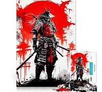 Puzzle samouraï Guerrier Japonais Difficile pour Adultes 1000 pièces Découpe Lisse Cadeau Classique 38x52cm