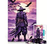 Puzzle samouraï Guerrier Japonais Difficile pour Adultes, 1000 pièces, Jeu de logique et d'adresse, à Partager en Famille, pièce de Collection (50x75cm)