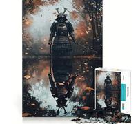 Puzzle samouraï Japonais 1000 pièces pour Adolescents, Jeu de logique et de réflexion, détente et Divertissement, découpe précise, (38x52cm)