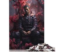 Puzzle samouraï Japonais épique de 500 pièces pour Adultes et Adolescents (500 pièces, 52 x 38 cm)