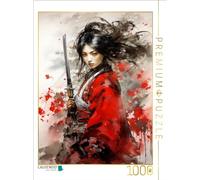 Puzzle · Samouraï, la combattante intrépide | 1000 pièces · Format assemblé 64 × 48 cm · CALVENDO Puzzle