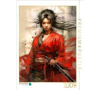 CALVENDO Puzzle Samouraï la Combattante Défis | 1000 Pièces de Lege Taille 48 x 64 cm Puzzle Photo Puzzle pour Heures de Bonheur