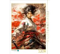 Puzzle · Samouraï, la Plus courageuse des combattantes | 1000 pièces · Format assemblé 64 × 48 cm · CALVENDO Puzzle