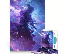 Puzzle samouraï Mystique pour Adultes, 1000 pièces, Jeu de logique Solide, Moments de Partage, Bords Nets, (38x26cm)