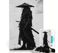 Puzzle samouraï/Shogun de 1000 pièces pour Adolescents, Jeu de logique et de réflexion, détente mentale, découpe précise, Cadeau de Noël (50x75cm)