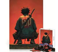 Puzzle samouraï Urbain avec épée pour Adolescents, 1000 pièces, entraînement Intelligent, Temps Libre agréable, découpe Impeccable, Joyeux Noël (38x26cm)