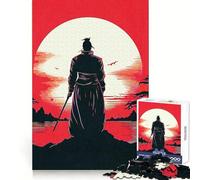 Puzzle samouraï vectoriel pour Adultes, 1000 pièces, Jouet d'entraînement cérébral, détente et création Artistique (38x52cm)