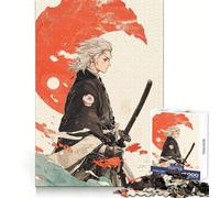 Puzzle Samurai Boy 1000 pièces pour Adultes Stimule la mémoire Paisible et Amusant Découpe de qualité supérieure Cadeau mémorable (50x75cm)