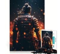 Puzzle Samurai Fire 1000 pièces pour Adultes et Adolescents, Jeu intellectuel, à Partager à la Maison, qualité et découpe Classiques (38x52cm)