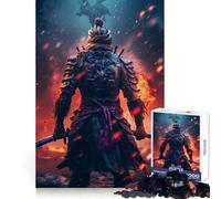 Puzzle Samurai Fire pour Adolescents 1000 pièces Stimule la mémoire Soulagement de la Tension Bords serrés Pièce d'art de qualité (38x26cm)