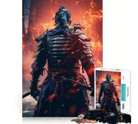 Puzzle Samurai Fire pour Adultes, 1000 pièces, Jeu de réflexion, Loisir Calme, à Assembler, Cadeau de Noël (38x52cm)