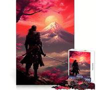 Puzzle Samurai Fuji Difficile pour Adultes 1000 Pièces Jeu de Réflexion et d'Expertise Jeu de Moments en Famille Découpe Précise Pièce de Collection (38x52cm)