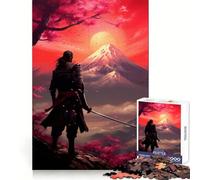 Puzzle Samurai Fuji pour Adolescents, 1000 pièces, stimule la mémoire, Offre Un Divertissement Relaxant et de qualité supérieure (50x75cm) Cadeau élégant