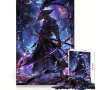 Puzzle Samurai Harmony Universe de 1000 pièces pour Adultes Développement de la mémoire, Loisirs Doux, Design d'assemblage, Collection Artistique (38x26cm)