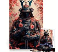 Puzzle Samurai in Bloom pour Adultes, 1000 pièces, renforce la mémoire, Divertissement Occasionnel, qualité supérieure, Cadeau élégant (38x52cm)