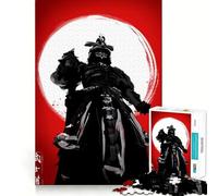 Puzzle Samurai Japan 1000 pièces pour Adultes, Jeu de réflexion et d'éveil, activité à la Maison, découpe Lisse, Surprise de Noël (38x52cm)