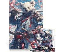 Puzzle Samurai Koala 1000 pièces pour Adolescents, Jeu de réflexion et de détente, pour Les fêtes (38x26cm)