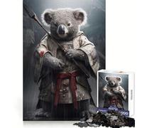 Puzzle Samurai Koala 1000 pièces pour Adolescents, Jeu de réflexion et de détente, pour Les fêtes (38x52cm)