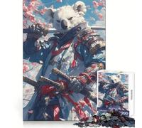 Puzzle Samurai Koala 1000 pièces pour Adolescents renforce la mémoire, Divertissement paisible, Bords de qualité, (50x75cm)