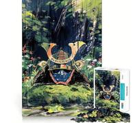 Puzzle Samurai Resilience 1000 pièces pour Adultes Stimulation de la mémoire et réduction de l'anxiété Cadeau Artistique à Assembler (38x52cm)