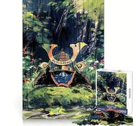 Puzzle Samurai Resilience pour Adultes, 1000 pièces, Jeu de réflexion, Loisir Calme, à Assembler, Cadeau de Noël (50x75cm)
