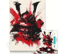 Puzzle Samurai Resolve pour Adolescents 1000 pièces, Jouet Anti-Stress Intelligent, Bords tranchants, Cadeau d'anniversaire (38x26cm)