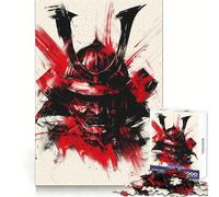 Puzzle Samurai Resolve pour Adolescents 1000 pièces, Jouet Anti-Stress Intelligent, Bords tranchants, Cadeau d'anniversaire (38x26cm)