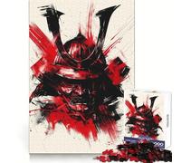 Puzzle Samurai Resolve pour Adultes, 1000 pièces, Jeu de réflexion, Anti-anxiété, Objet de Collection aux découpes soignées (50x75cm)