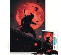 Puzzle Samurai Sekiro 1000 pièces pour Adolescents, Jeu de logique et de Train, Silencieux et Amusant, découpe Nette, Joli Cadeau (38x26cm)