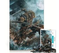 Puzzle Samurai Sekiro 1000 pièces pour Adolescents, Jeu de logique Pure, détente et découpe Nette, œuvre d'art (50x75cm)