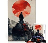Puzzle Samurai Serenity 1000 pièces pour Adolescents, Jeu de logique et de Train, Silencieux et Amusant, découpe Nette, Joli Cadeau (50x75cm)