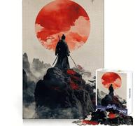 Puzzle Samurai Serenity 1000 pièces pour Adultes et Adolescents, Jeu intellectuel, à Partager à la Maison, qualité et découpe Classique, Cadeau (38x52cm)