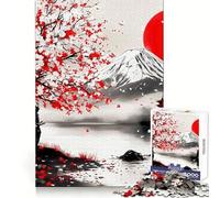 Puzzle Samurai Serenity Peaceful de 1000 pièces pour Adultes Stimulation de la mémoire et réduction de l'anxiété Cadeau Artistique à Assembler (50x75cm)