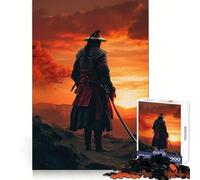 Puzzle Samurai V 1000 pièces pour Adultes Jeu de réflexion Intelligent Amusant et précis Décoration Artistique (50x75cm)