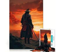 Puzzle Samurai V 1000 pièces pour Adultes Jeu de réflexion Intelligent Amusant et précis Décoration Artistique (50x75cm)