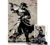 Puzzle Samurai V 1000 pièces pour Adultes, Puzzle de réflexion, Jouet à Faire à la Maison, découpe Fine, Cadeau de Noël (38x26cm)