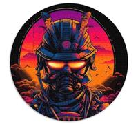 Puzzle Samurai Vivid Color 1000 pièces pour Adultes, Puzzle Stimulant, soirée de Jeux en Famille, décoration intérieure et entraînement cérébral (Taille 67,5 x 67,5 cm)