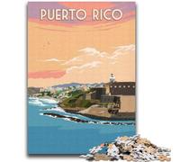 Puzzle San Juan de Porto Rico, 1000 pièces pour Adolescents, Jeu Familial Anti-Stress, défi Difficile, Cadeaux pour Amis et Famille, 2000 pièces (70x100cm)