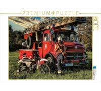 Puzzle · Sauveur de Vie | Pompier · 1000 pièces · Format assemblé 64 × 48 cm · CALVENDO Puzzle
