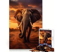 Puzzle Savannahs Majesty 1000 pièces pour Adolescents améliore la mémoire, détend l'esprit, Cadeau créatif aux Bords Nets (50x75cm)