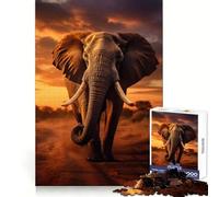 Puzzle Savannahs Majesty 1000 pièces pour Adultes, Jouet Intelligent et Amusant, Bords Lisses, pour Les fêtes (38x26cm)