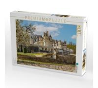 Puzzle · Schloss Ussé | 1000 pièces · Format assemblé 64 × 48 cm · CALVENDO Puzzle
