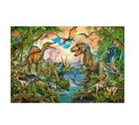Puzzle Schmidt - Dinosaures sauvages, 150 pièces, contient un tatouage multicolore G
