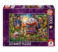 Puzzle - SCHMIDT - Histoires de la forêt la Nuit - 1000 pièces - Multicolore - Pour adultes