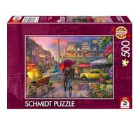 Schmidt Spiele 59713 La Magie de la Pluie à Paris, Puzzle de 500 pièces