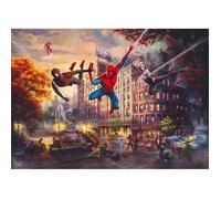 Puzzle - SCHMIDT - Spider-Man & Friends: The Ultimate Alliance - Thomas Kinkade - 1000 pièces - 69,3x49,3 cm - Dessins animés