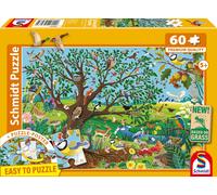 Schmidt Spiele 56573 Animaux du Jardin, Puzzle Enfant 60 pièces en Carton-pâte